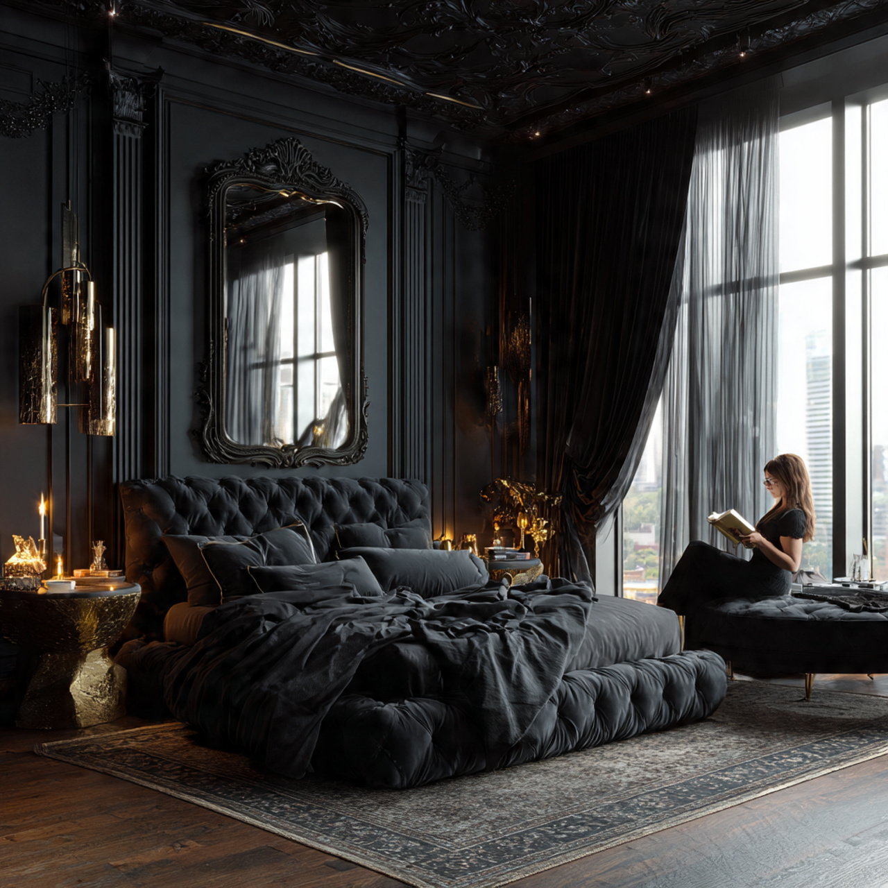 Black Bedroom Decor Ideas