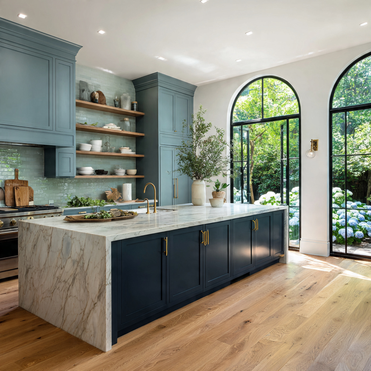 25 Best Blue Kitchen Ideas to Transform Your Space 29 Blue Kitchen Ideas