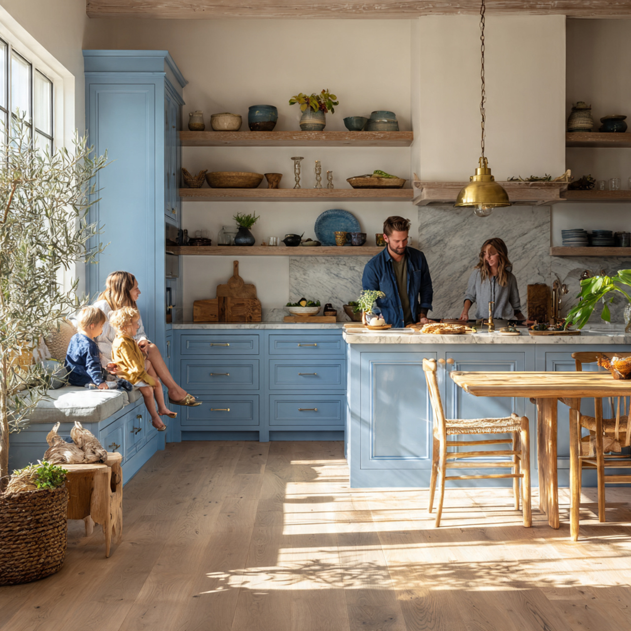 a bright and inspiring kitchen showcasing various