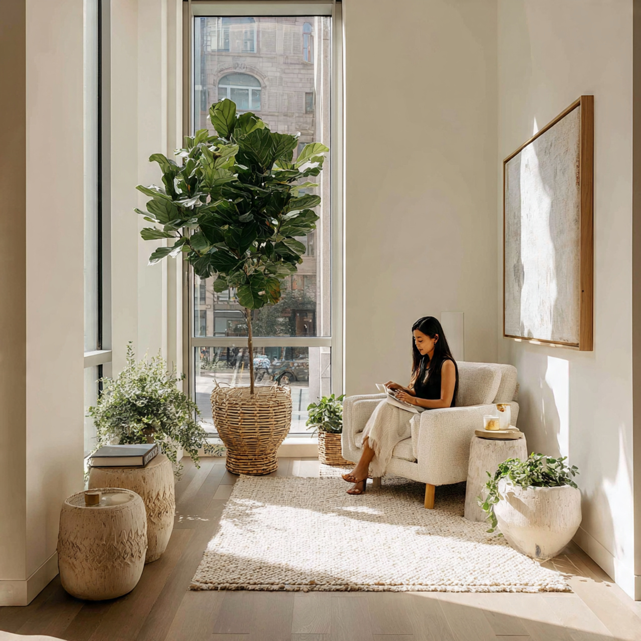 25 Chic Small Room Ideas: Transform Your Tiny Space Into Luxury 21 a chic small living room featuring a 1