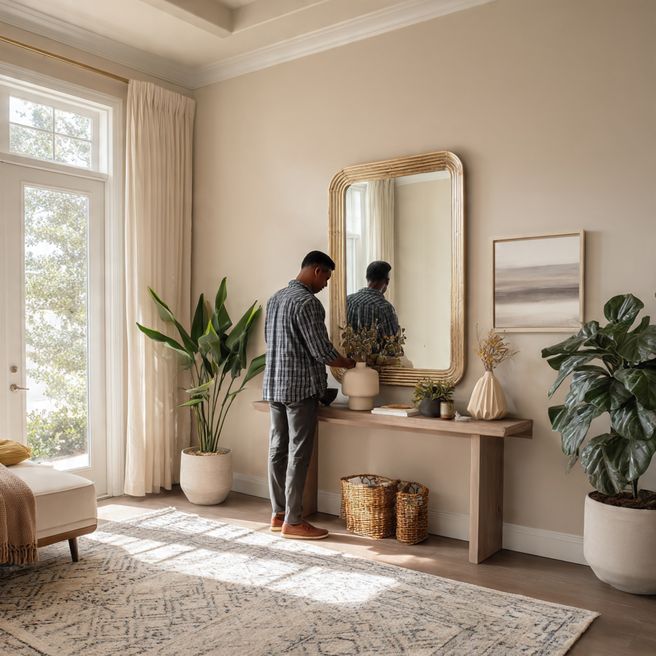 25 Chic Small Room Ideas: Transform Your Tiny Space Into Luxury 11 a chic small living room with a