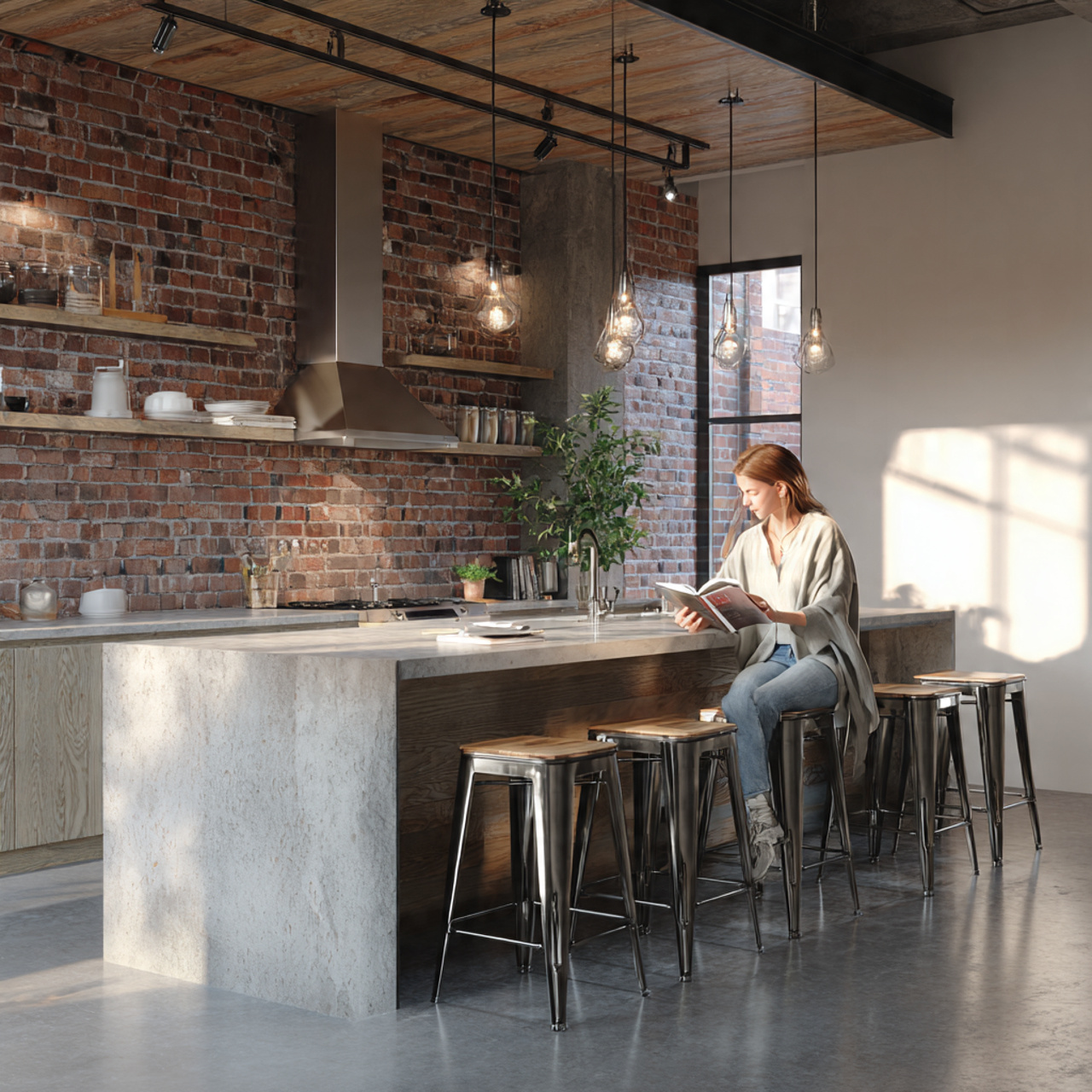 25 Dream Kitchen Design Ideas for a Stylish, Functional Home 12 a contemporary kitchen island with industrial style metal