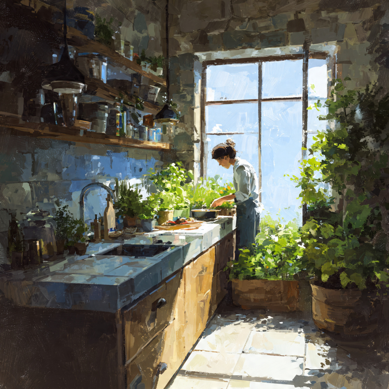 25 Dream Kitchen Design Ideas for a Stylish, Functional Home 24 a kitchen with a sunny window featuring