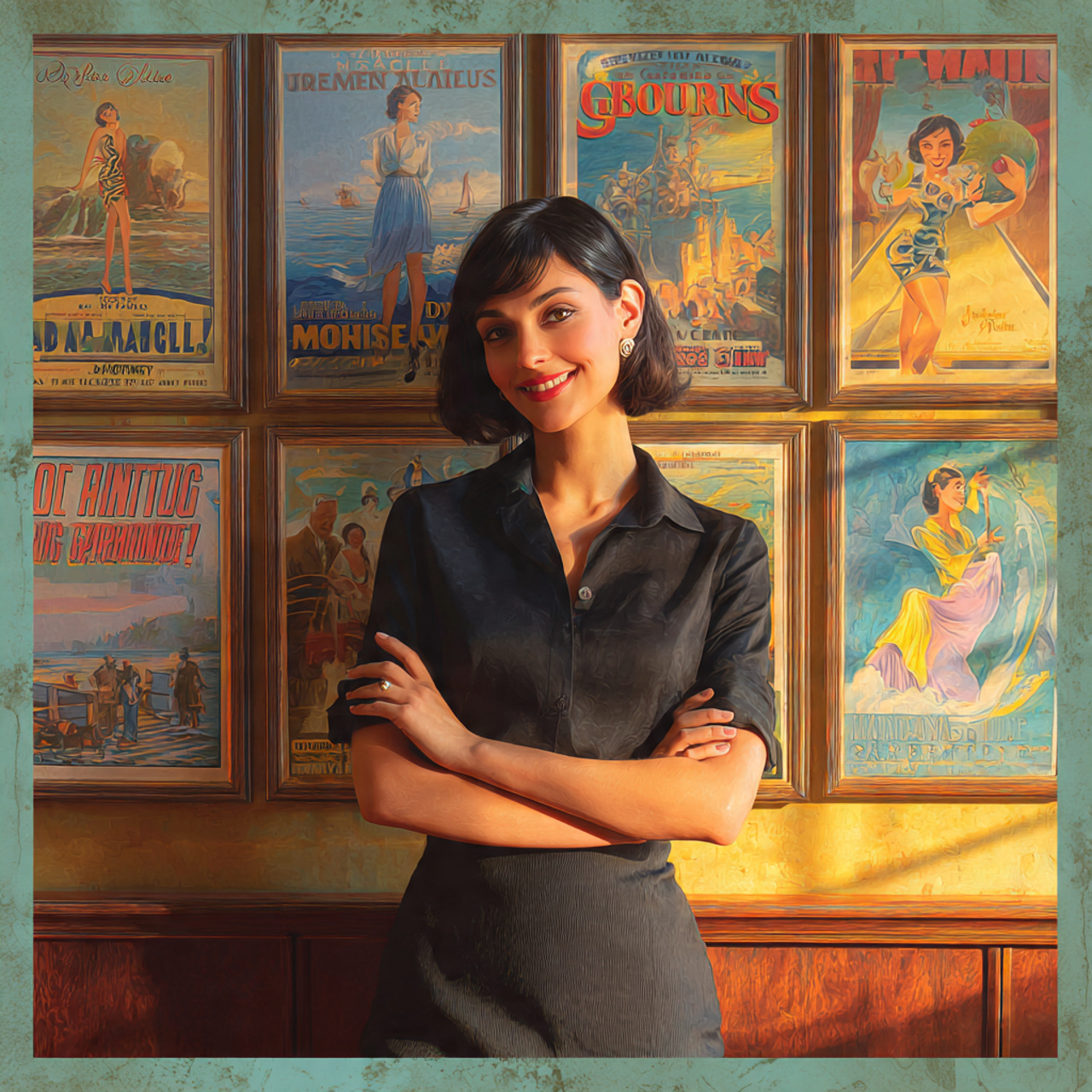 a realistic image illustrating living room wall