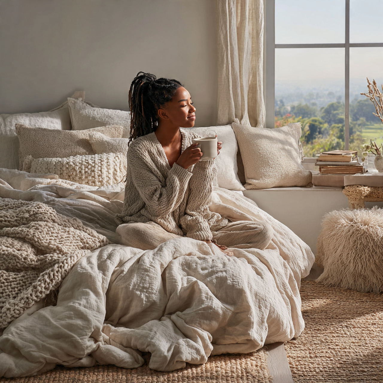 25 Farmhouse Bedroom Ideas to Create a Warm, Elegant Retreat 5 a soothing farmhouse bedroom filled with layered