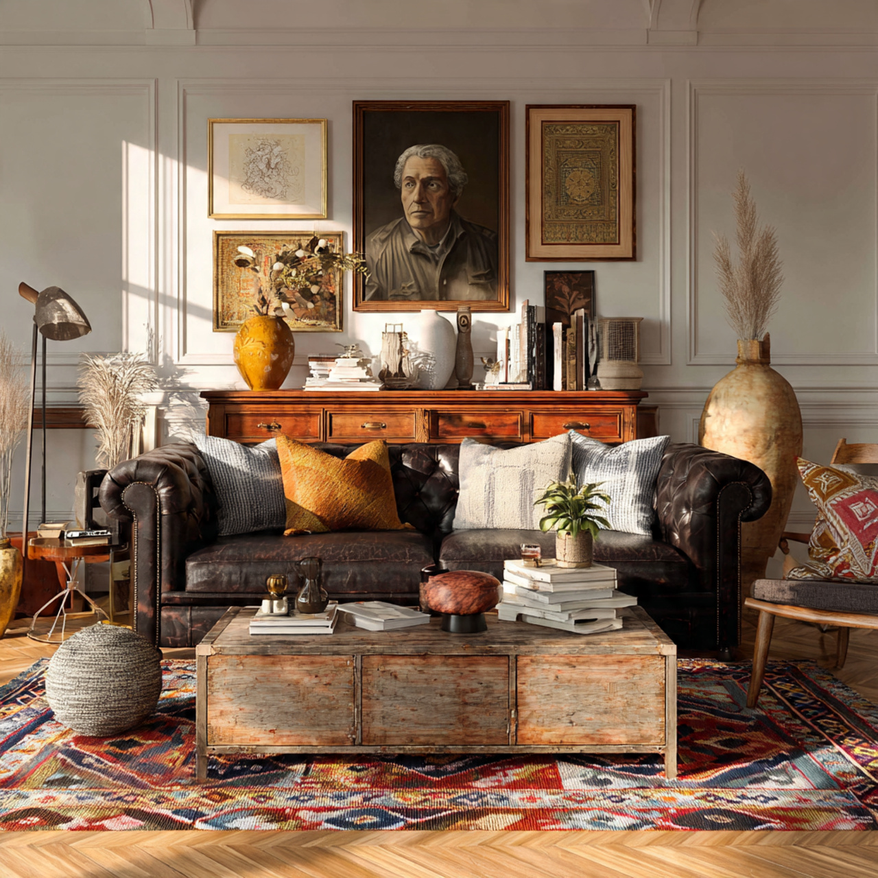 brown couch living room ideas showcased in 1