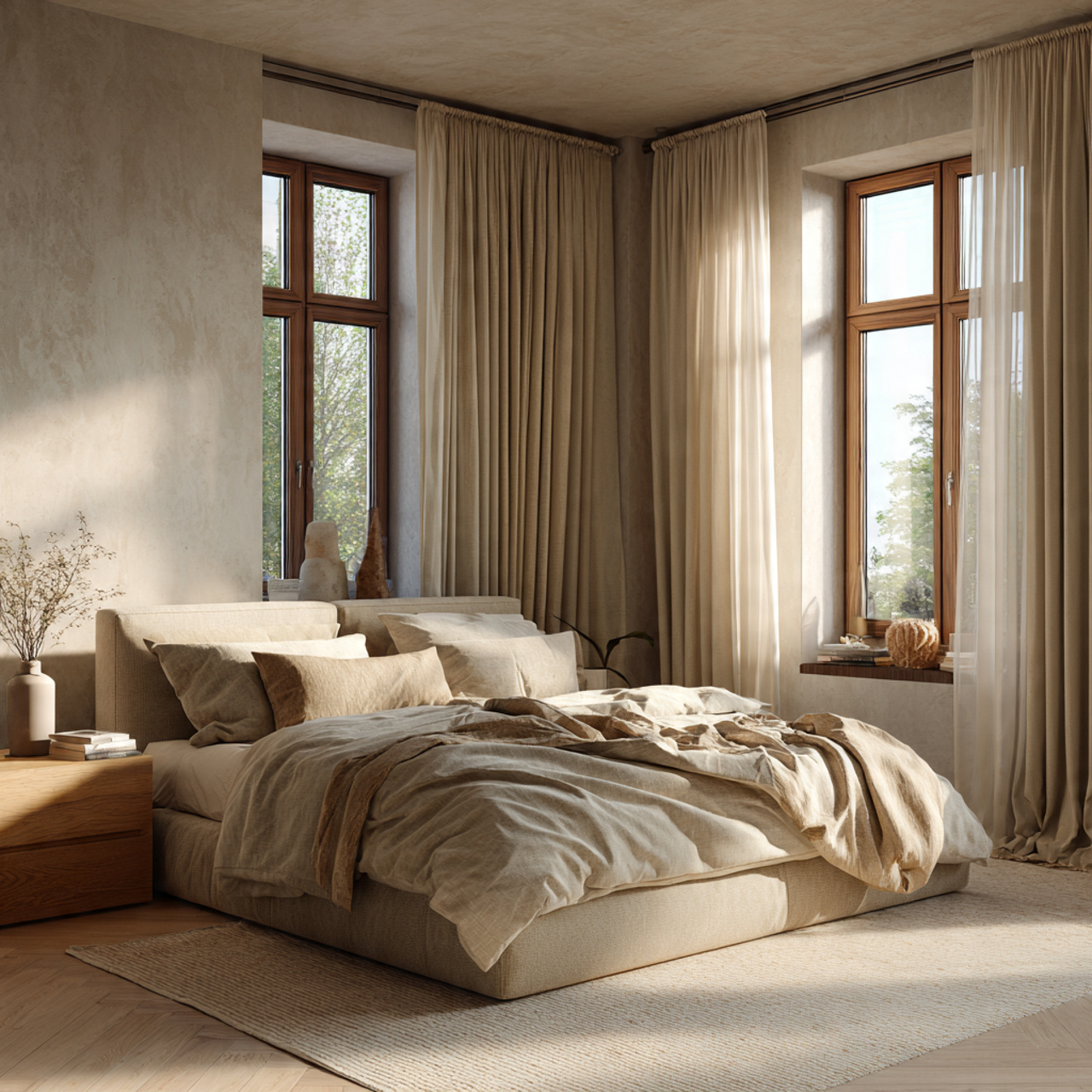 Beige Bedroom