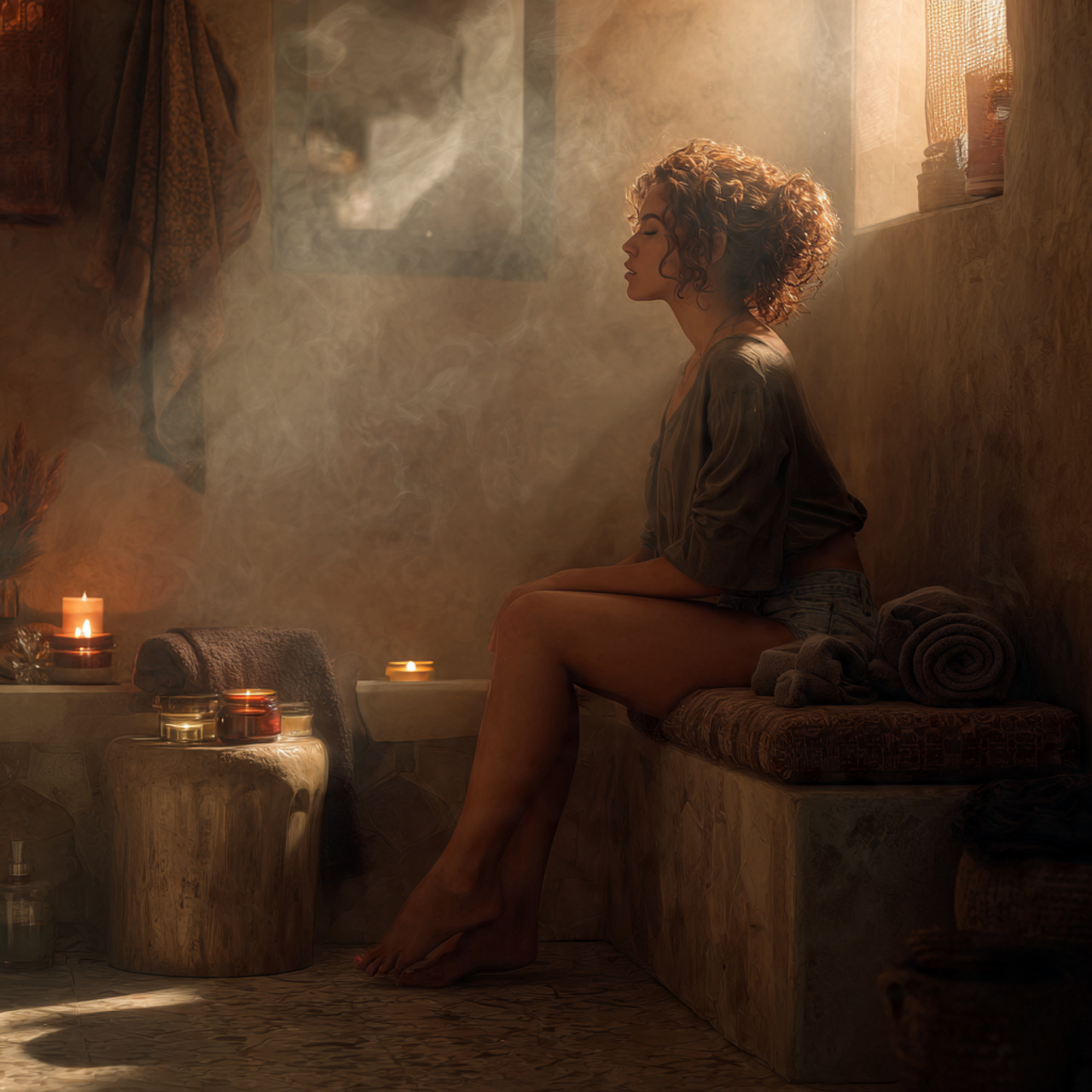 25 Cozy Nook Inspiration Ideas to Create Warm, Inviting Retreats at Home 22 a bathroom corner transformed into a mini