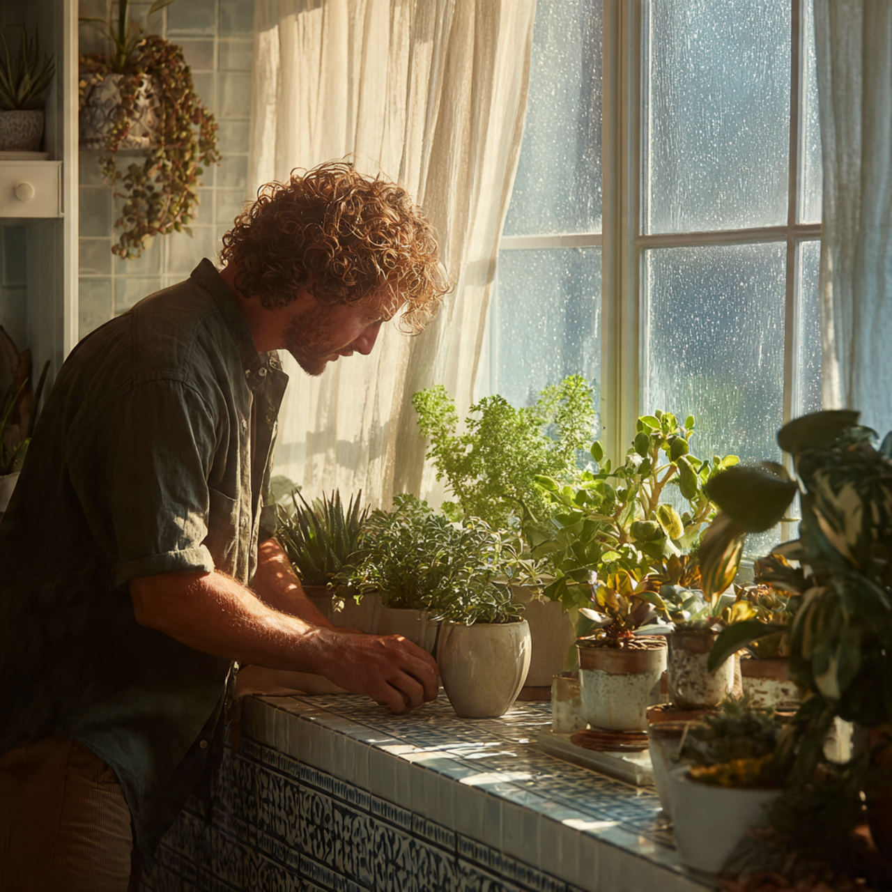 25 Bathroom Plants Ideas: Transform Your Space into a Lush, Relaxing Sanctuary 10 a bathroom window ledge filled with sun loving