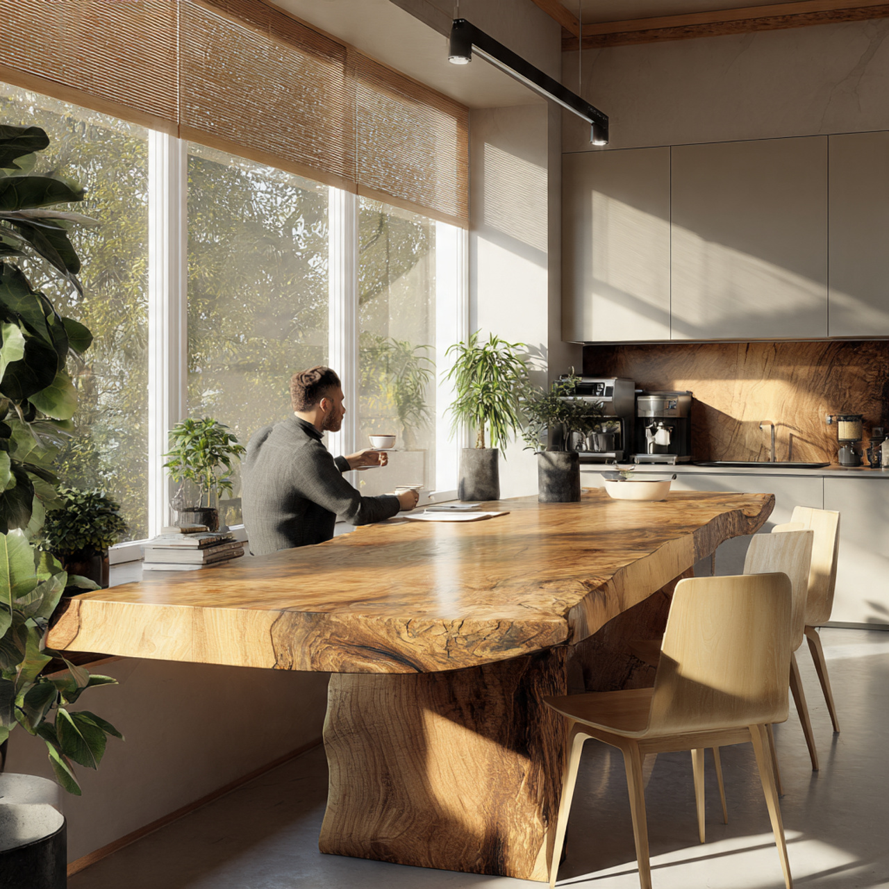 25 Breakfast Nook Ideas: Cozy, Stylish & Functional Spaces for Every Home 21 a breakfast nook featuring a thick natural