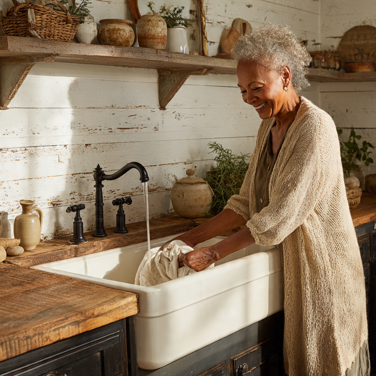 25 Best Laundry Room Ideas for a Stylish Upgrade 4 a charming laundry room with a deep