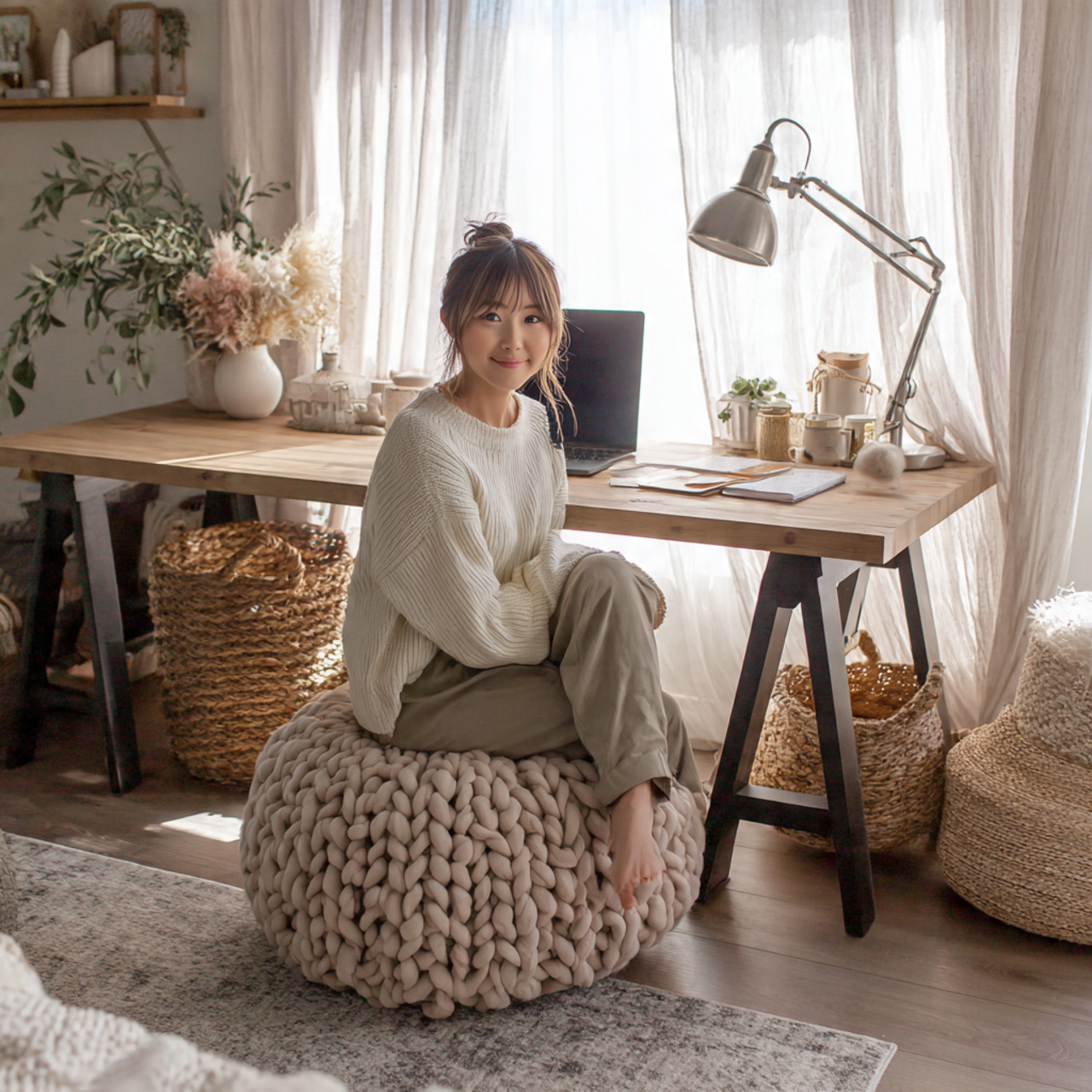 25 Cozy Home Office Ideas for a Warm, Inspiring Workspace 15 a comforting workspace showcasing cozy home office