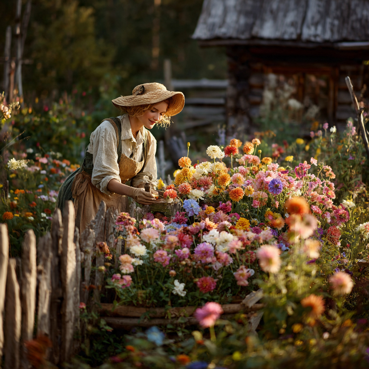 25 Outdoor Ideas Ideas That Instantly Transform Your Backyard 20 a cottage core flower bed overflowing with colorful 1