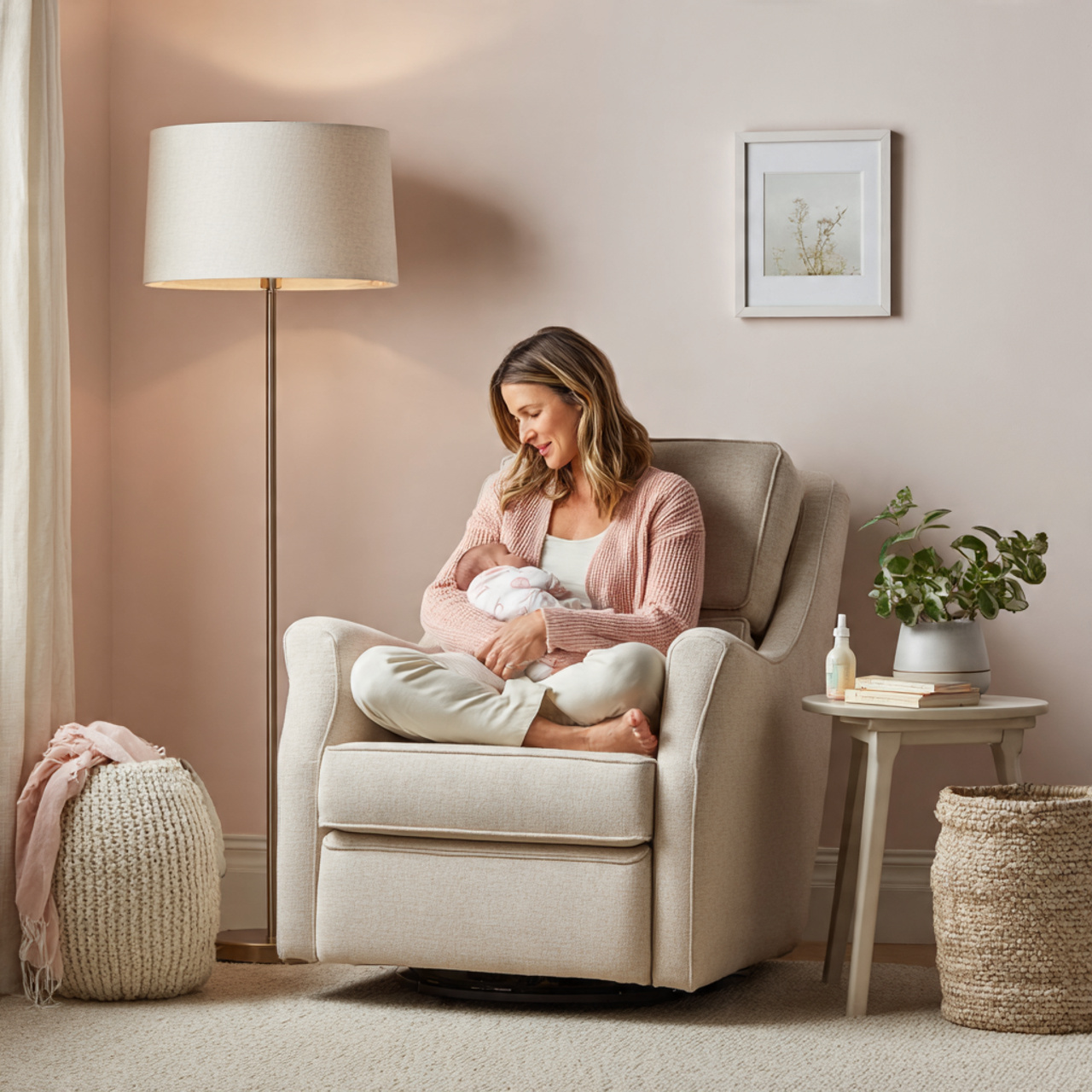 25 Cozy Nook Inspiration Ideas to Create Warm, Inviting Retreats at Home 6 a cozy nursery nursing nook with a