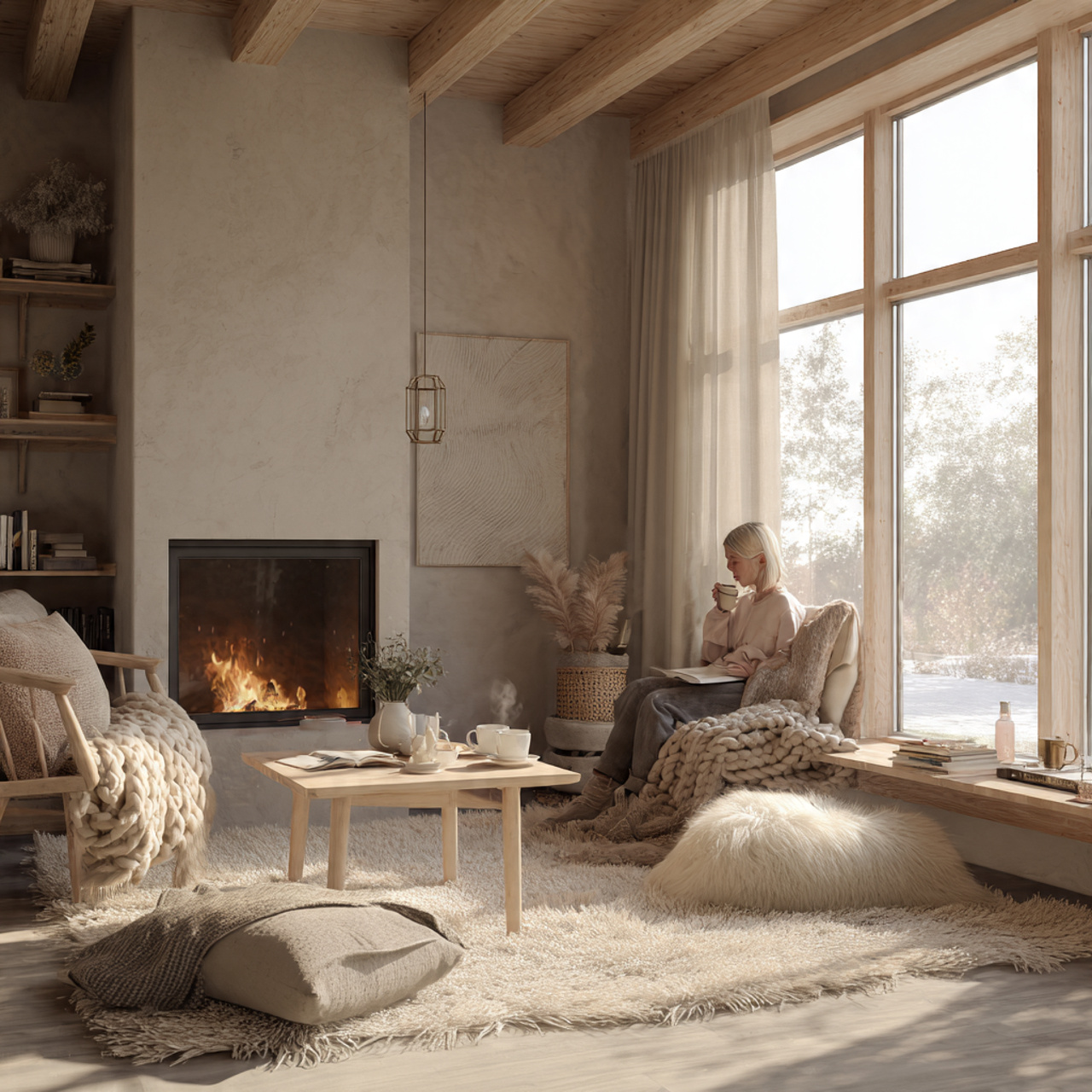 25 Stunning House Ideas to Elevate Your Home Design 6 a cozy scandinavian hygge interior house with 1