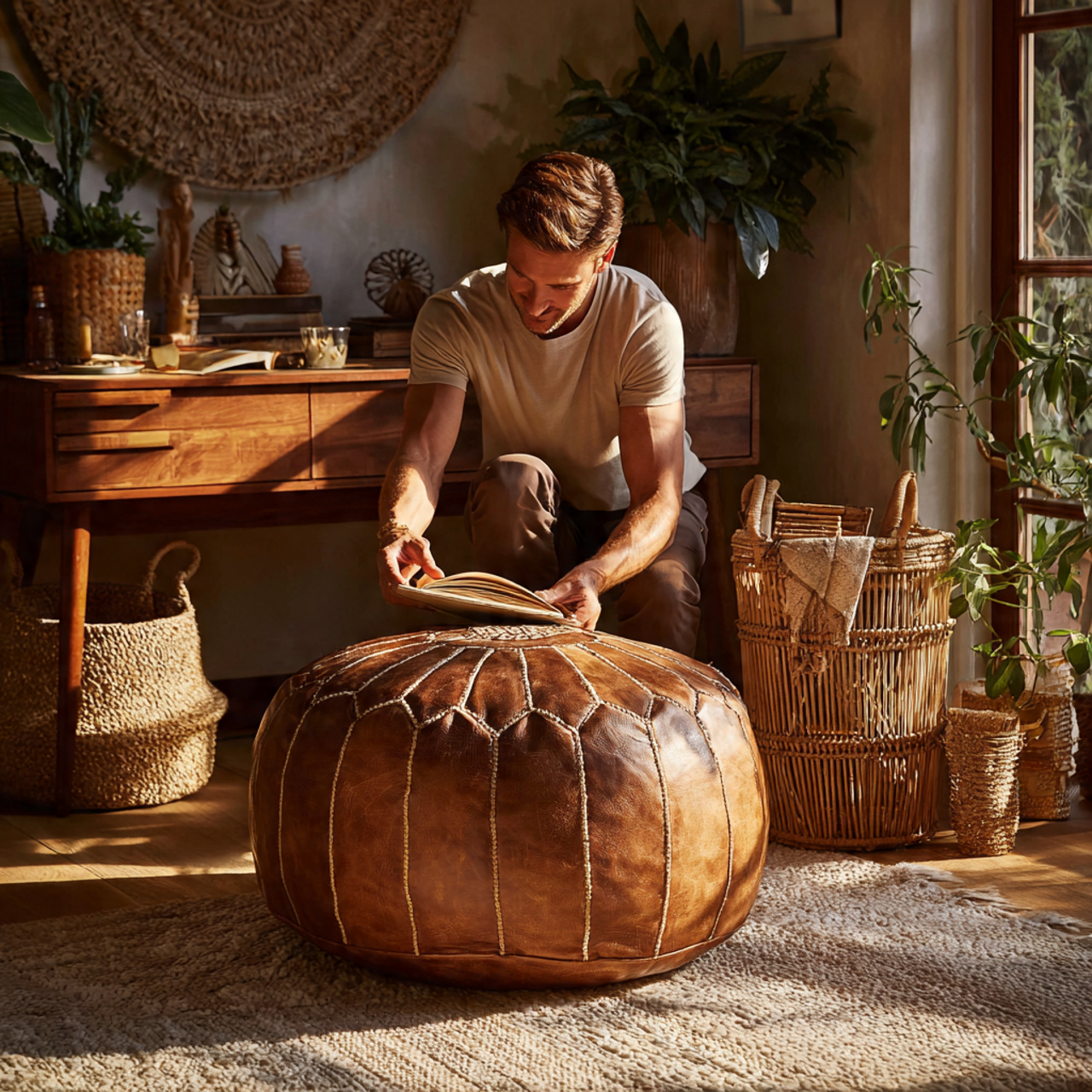 25 Cozy Home Office Ideas for a Warm, Inspiring Workspace 19 a cultured cozy workspace showcasing cozy home