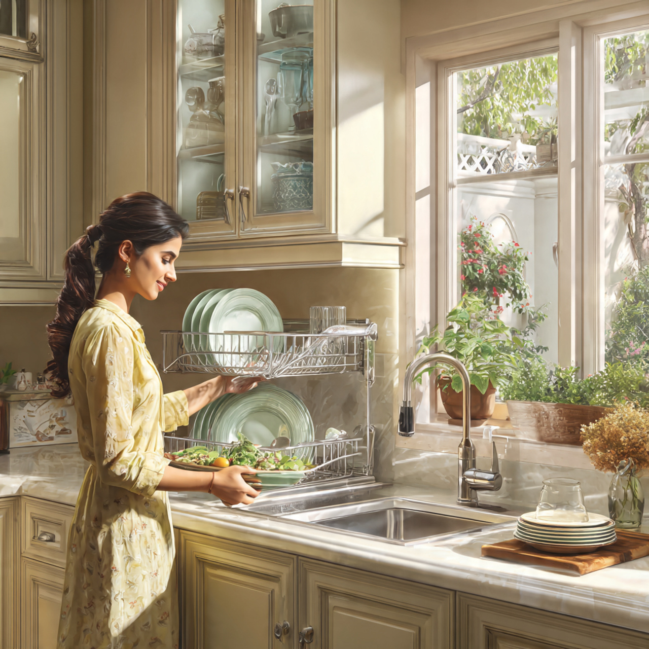 25 Dream Kitchen Cabinets Ideas to Transform Your Space 23 a functional european style kitchen displaying integrated dish