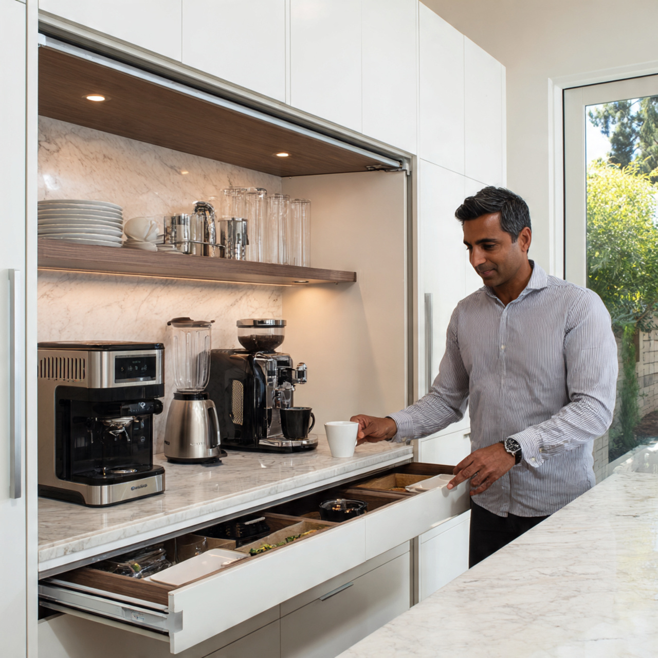 25 Dream Kitchen Cabinets Ideas to Transform Your Space 13 a functional kitchen scene highlighting a built in