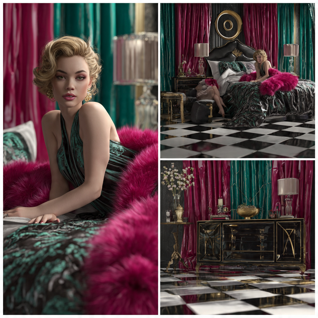 25 Bedroom Design Ideas That Instantly Transform Your Space Into a Dream Sanctuary 15 a glamorous hollywood regency bedroom using bedroom