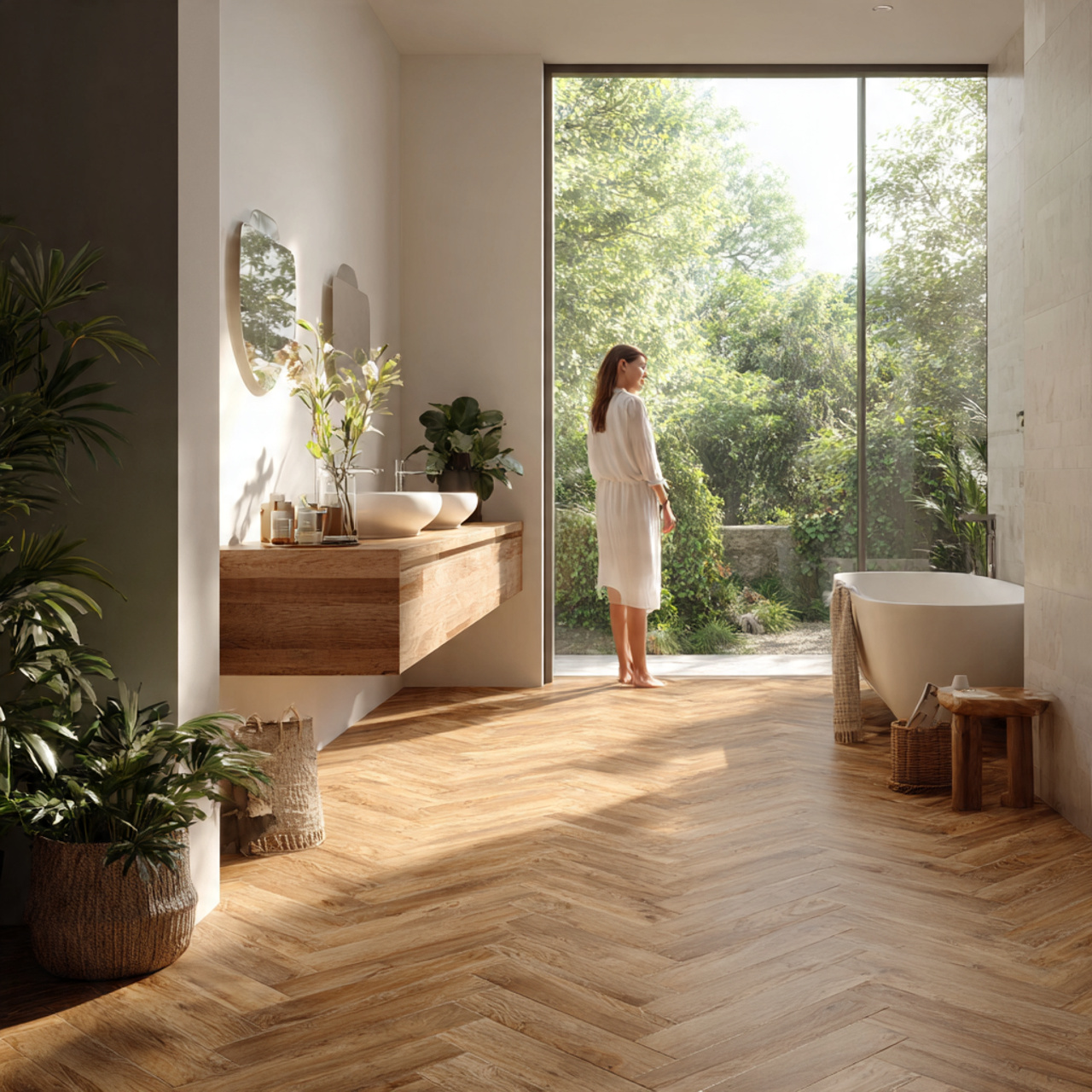 25 Bathroom Flooring Ideas for Stylish, Luxurious & Modern Homes 4 a highly realistic bathroom flooring ideas interior