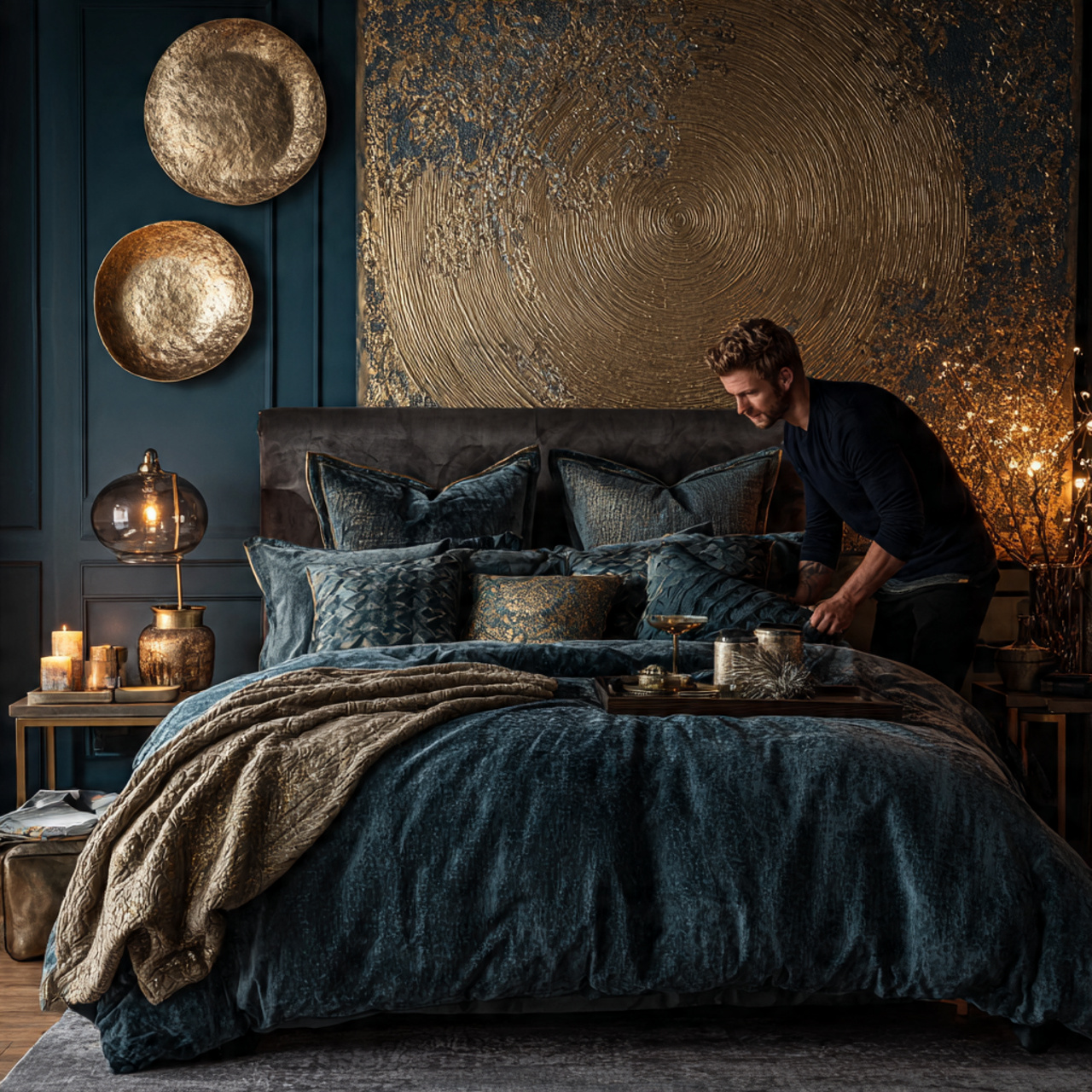 25 Bedroom Wall Ideas for a Stylish, Cozy & Luxurious Home Retreat 14