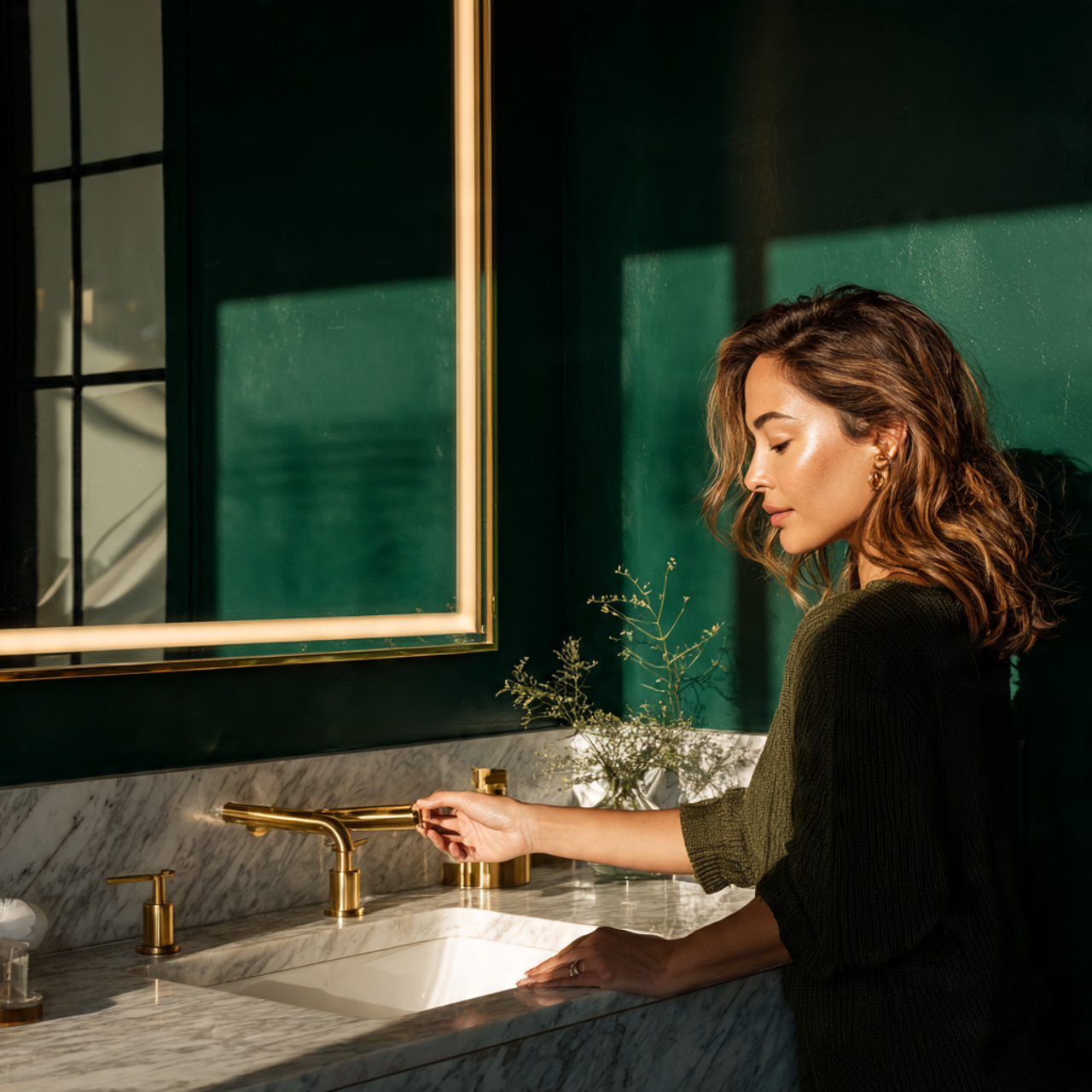 25 Green Bathroom Ideas: Elegant, Modern & Nature-Inspired Designs 16