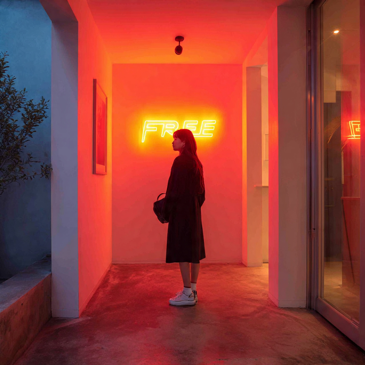 25 Stunning Apartment Entryway Ideas to Transform Your Home Instantly 22 a modern apartment entryway with a vibrant