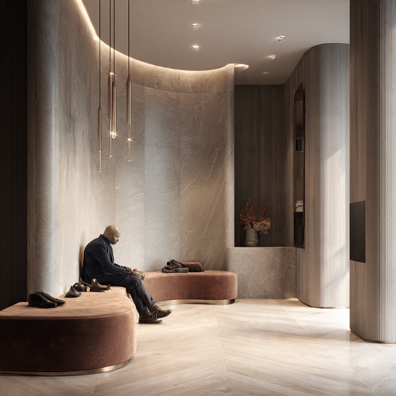 25 Stunning Apartment Entryway Ideas to Transform Your Home Instantly 12 a modern apartment foyer featuring a sculptural