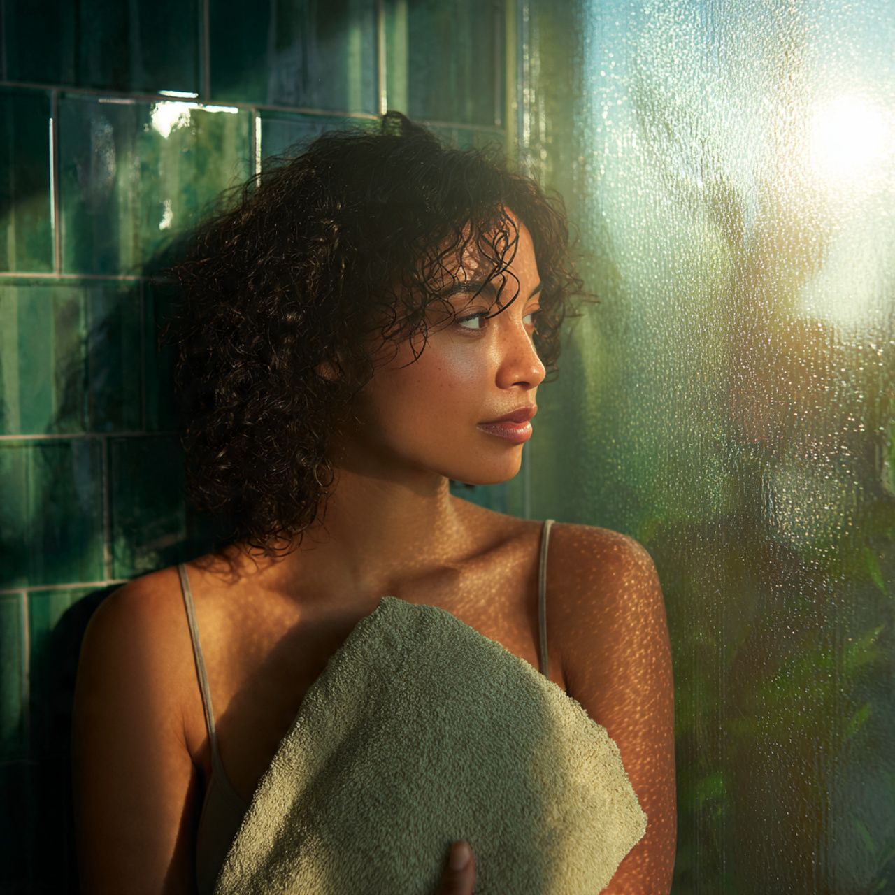 25 Green Bathroom Ideas: Elegant, Modern & Nature-Inspired Designs 21 a modern bathroom featuring green bathroom ideas