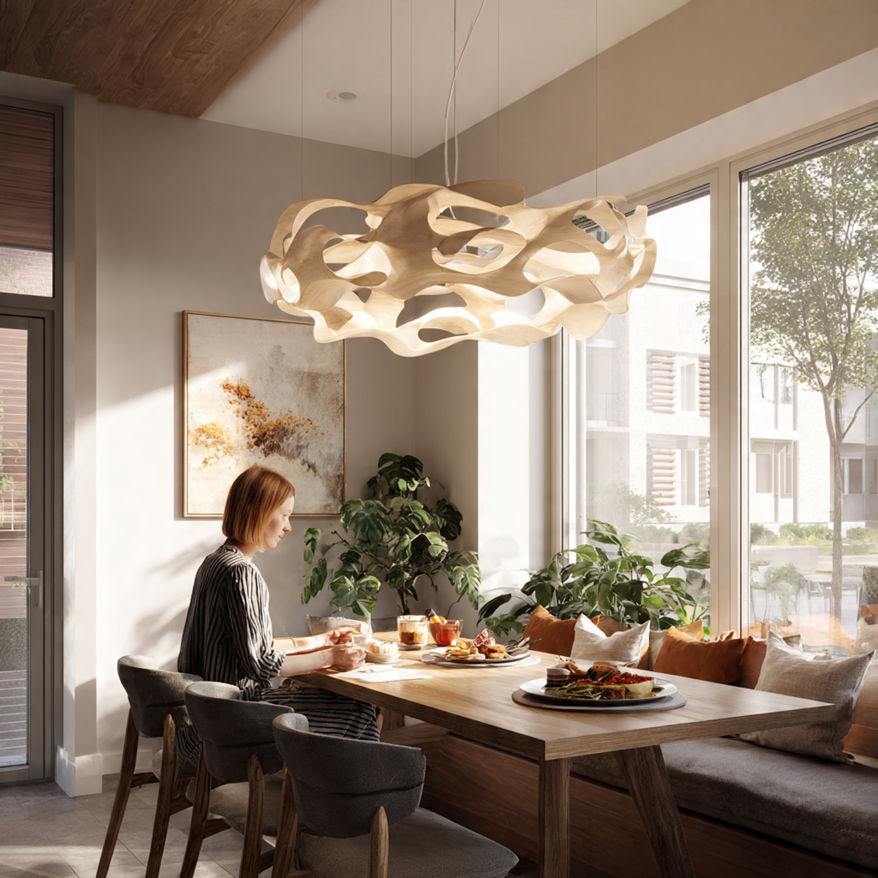 25 Breakfast Nook Ideas: Cozy, Stylish & Functional Spaces for Every Home 9 a modern breakfast nook focused on an