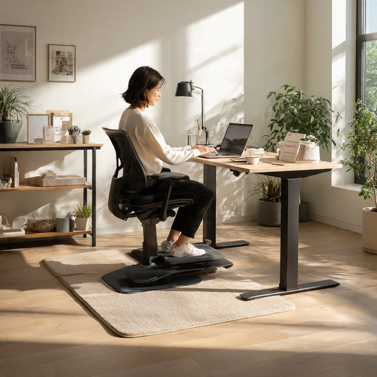 25 Home Office Ideas to Boost Productivity & Style Today 11 a modern home office featuring an ergonomic