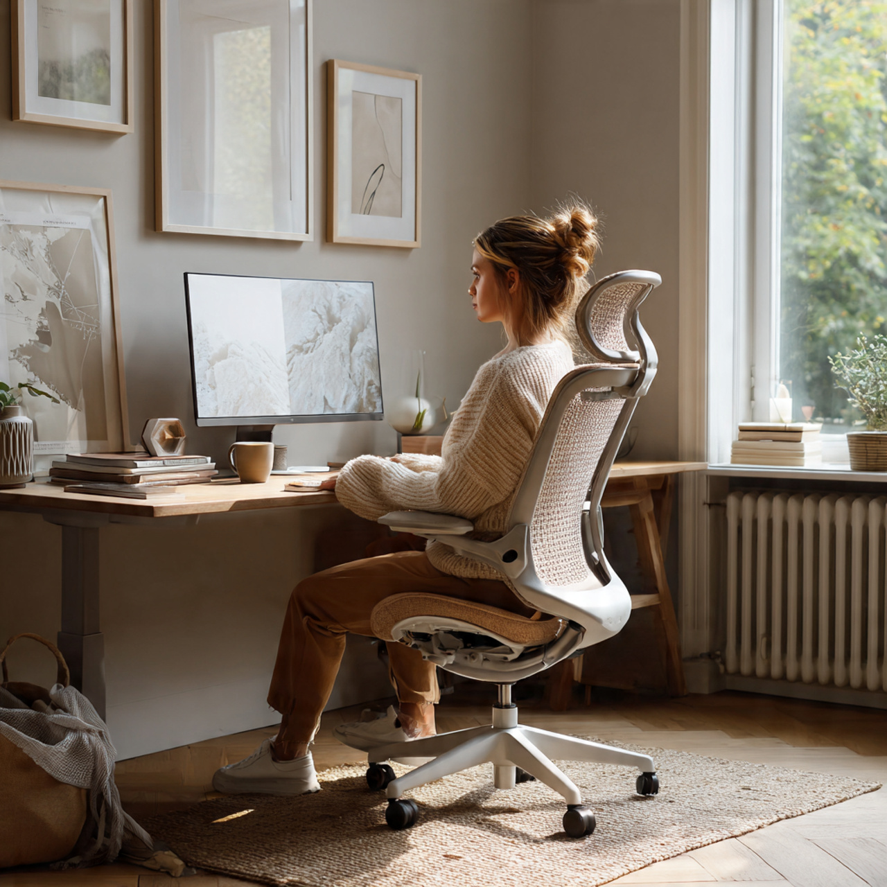 25 Home Office Inspiration Ideas for a Stylish, Productive Workspace 7 a modern home office inspiration setup focused