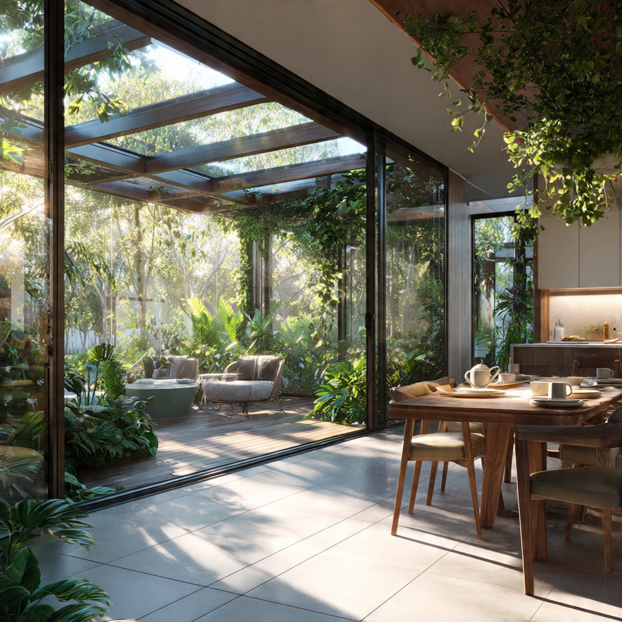 25 Stunning House Ideas to Elevate Your Home Design 7 a modern house featuring seamless indoor outdoor flow 3