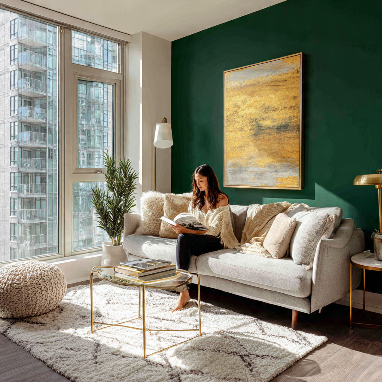 25 Room Decor Ideas for a Stylish, Cozy & Modern Home 11 a modern living room with a deep