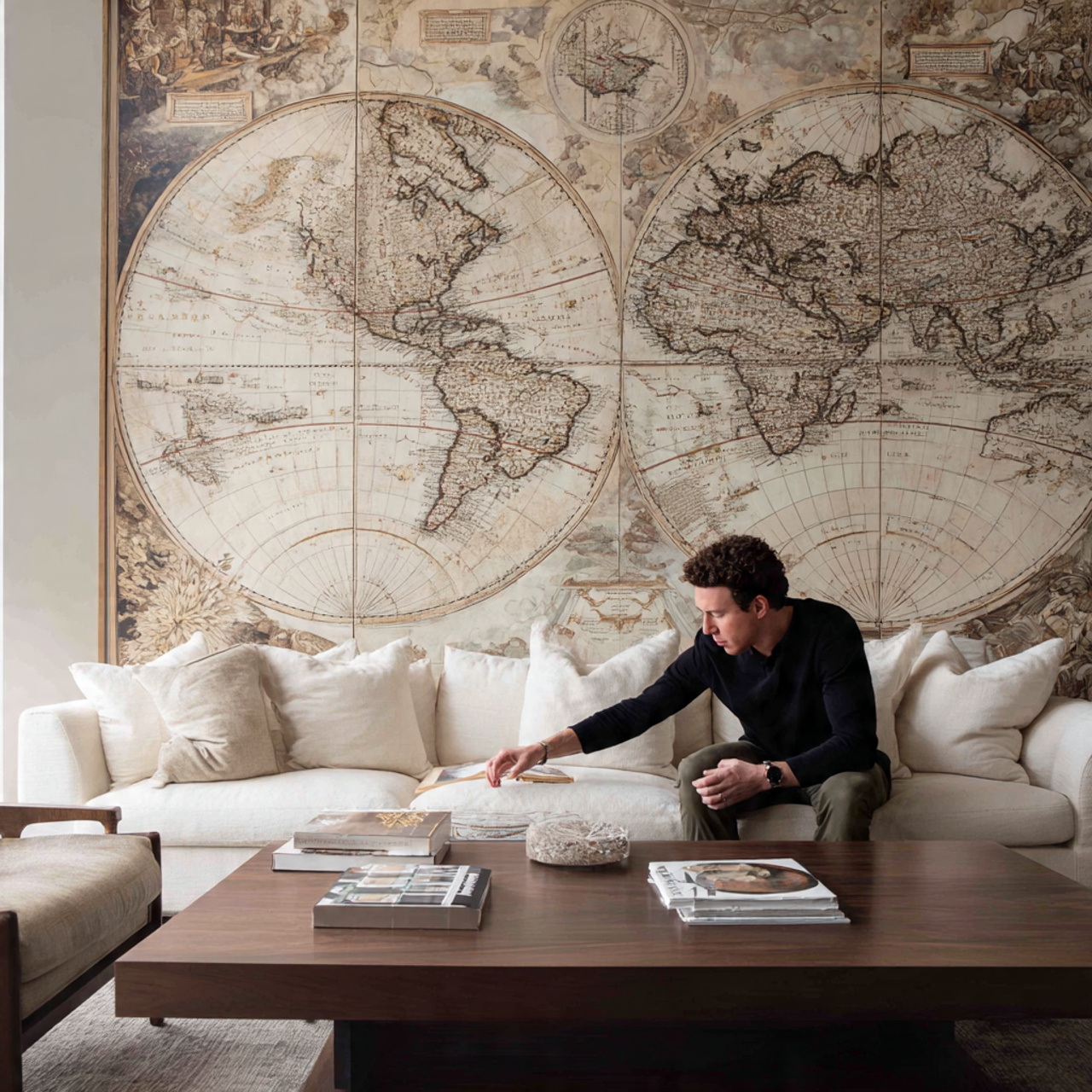 25 Living Room Wall Decor Ideas for a Stylish Home 11 a modern living room with a large