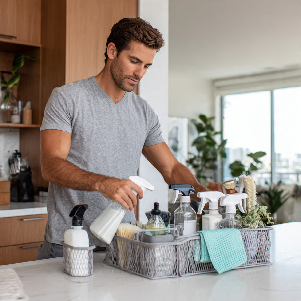 25 Utility Room Ideas & Organization Hacks for Smart Homes 11 a realistic caucasian man in his early