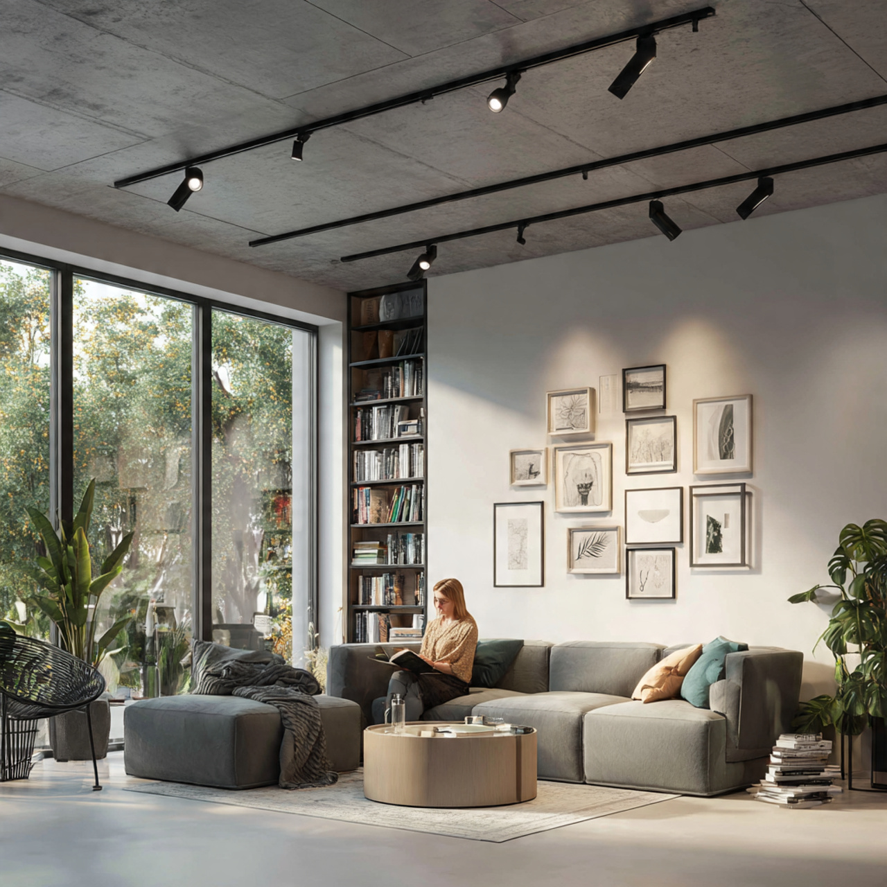 25 Living Room Lighting Ideas to Brighten and Transform Your Home 11 a sleek modern living room with minimalist