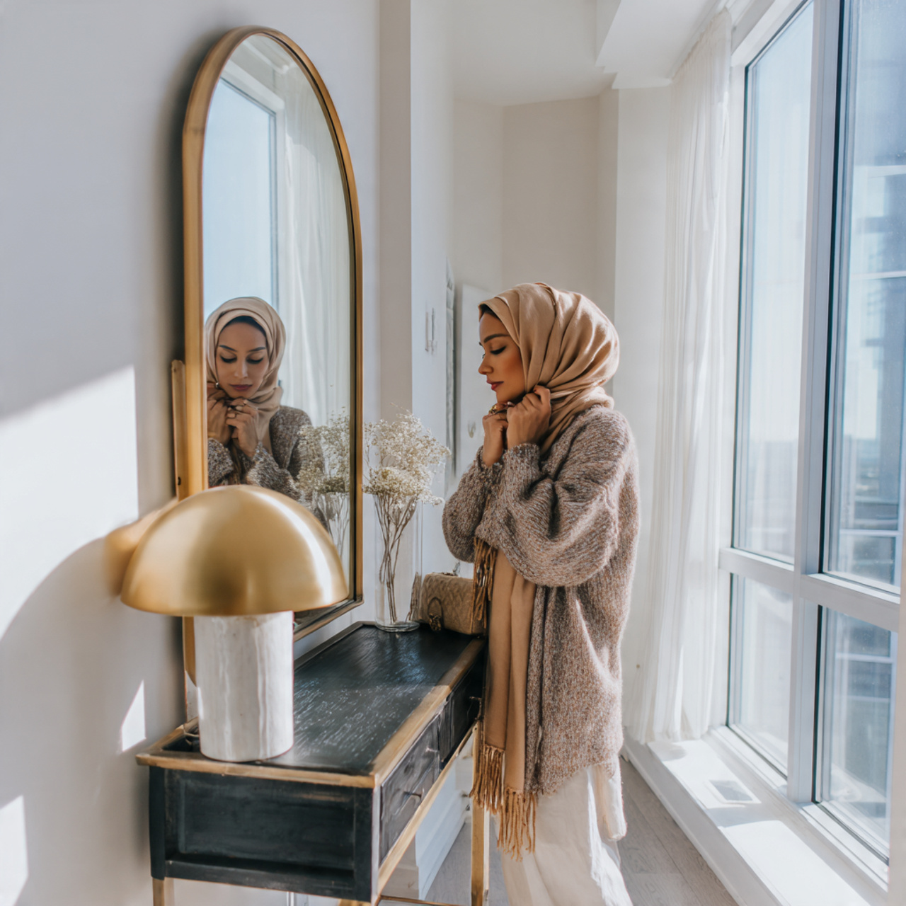 25 Stunning Apartment Entryway Ideas to Transform Your Home Instantly 10 a small apartment entryway with mirrored side