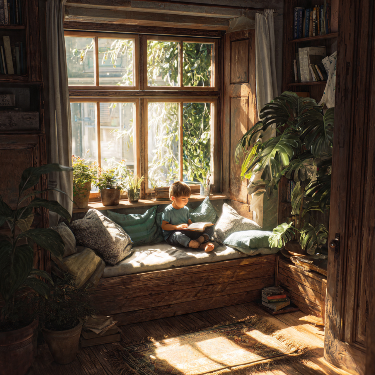 25 Stunning House Ideas to Elevate Your Home Design 8 a small cozy reading nook in a 3