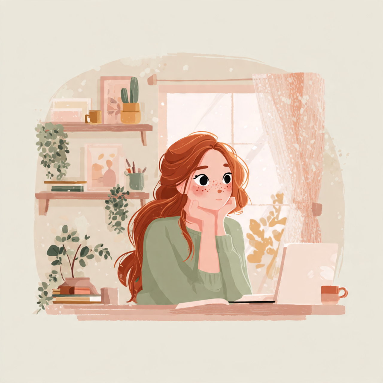 25 Cozy Home Office Ideas for a Warm, Inspiring Workspace 5 a soothing workspace showcasing cozy home office