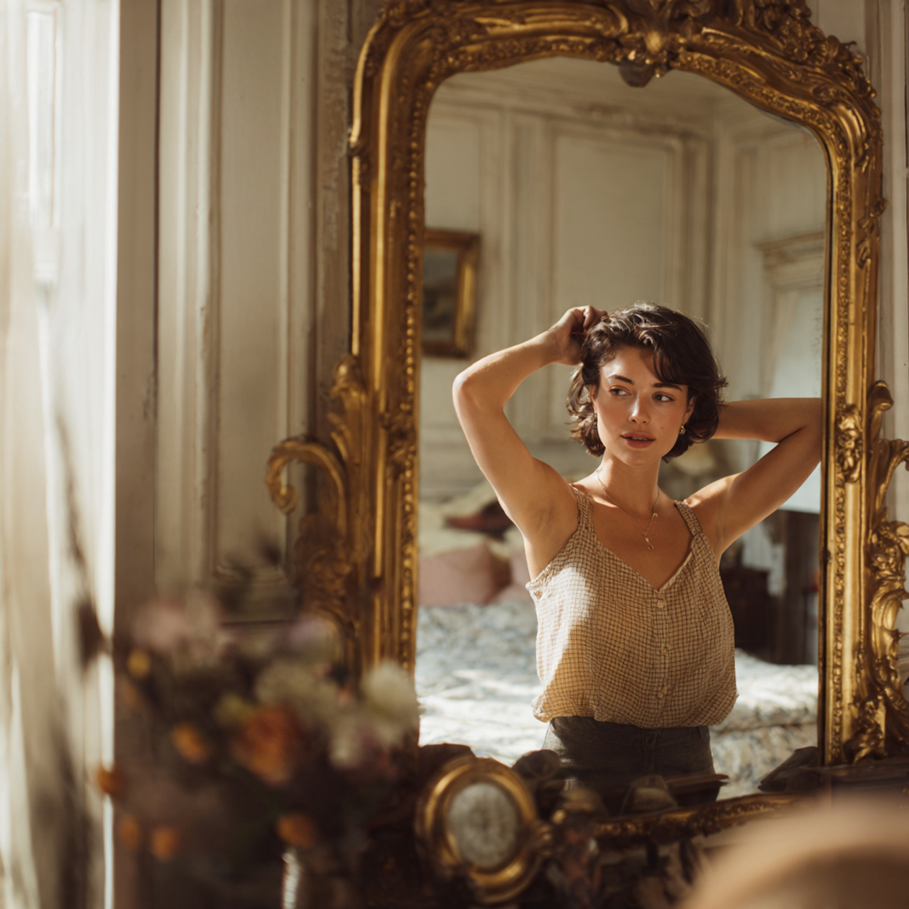 25 Romantic Bedroom Ideas for a Warm, Elegant & Dreamy Space 7 a spacious bedroom with a large vintage