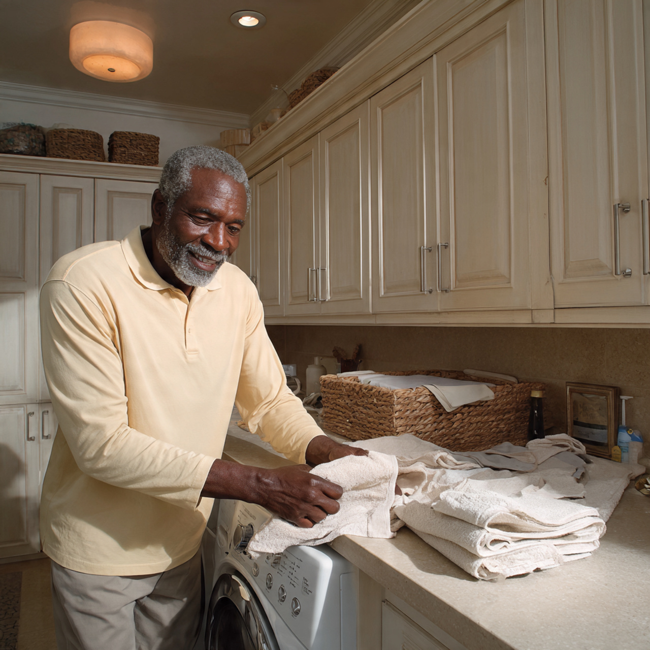 25 Best Laundry Room Ideas for a Stylish Upgrade 19 a spacious laundry room with a long