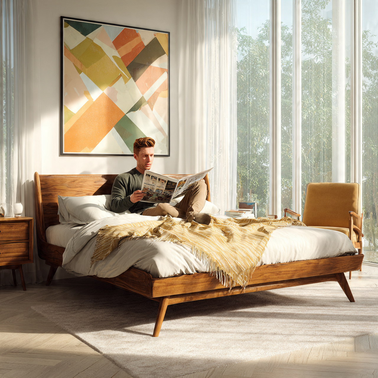 25 Bedroom Design Ideas That Instantly Transform Your Space Into a Dream Sanctuary 6 a stylish bedroom designed with bedroom design