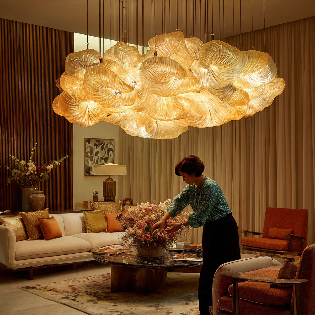 25 Stunning House Ideas to Elevate Your Home Design 13 a stylish living room with an oversized 1