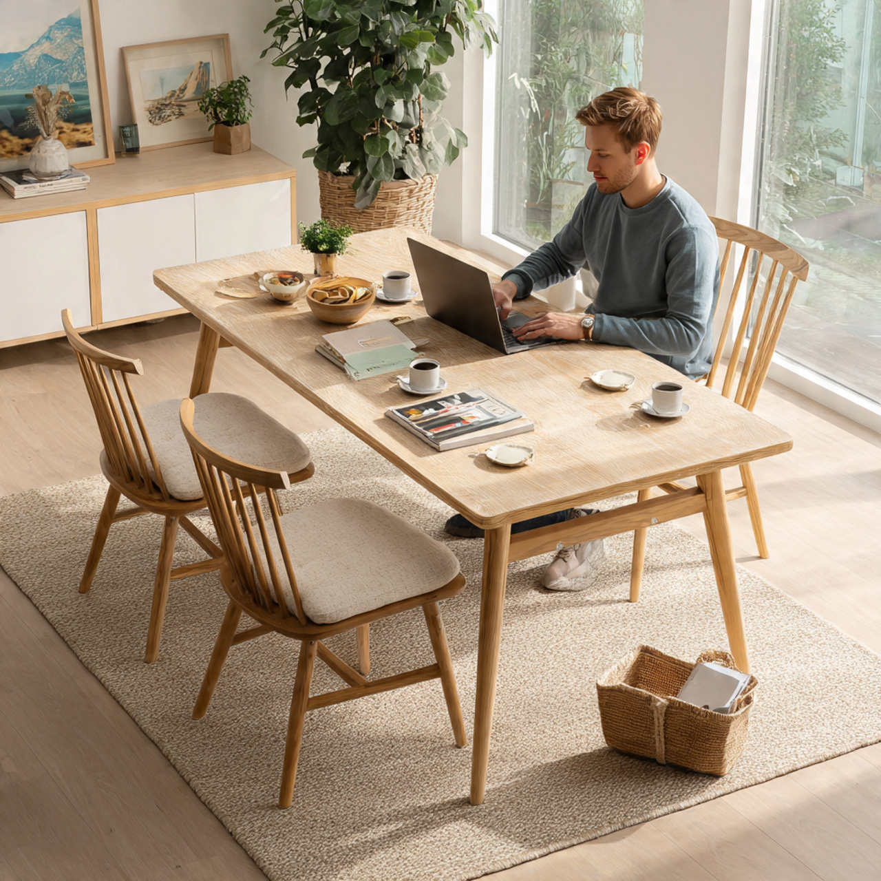 25 Breakfast Nook Ideas: Cozy, Stylish & Functional Spaces for Every Home 25 a versatile breakfast nook doubling as a