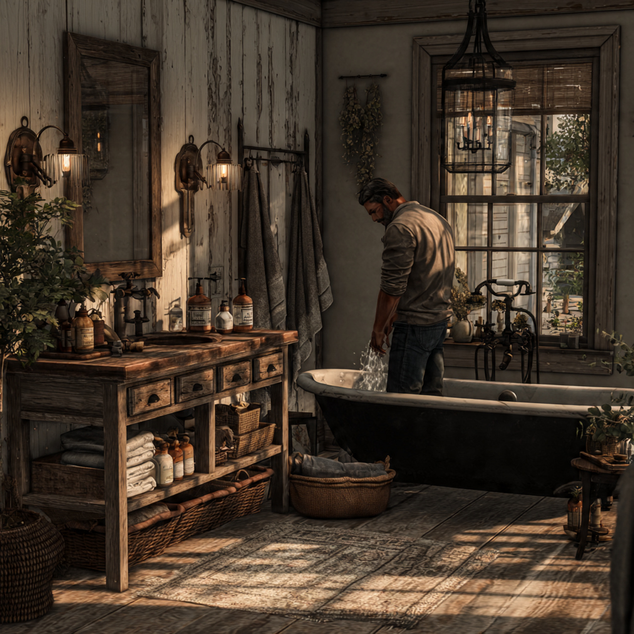 25 Bathroom Ideas for Stunning, Functional & Modern Bathrooms 7 authentic bathroom ideas featuring rustic farmhouse style