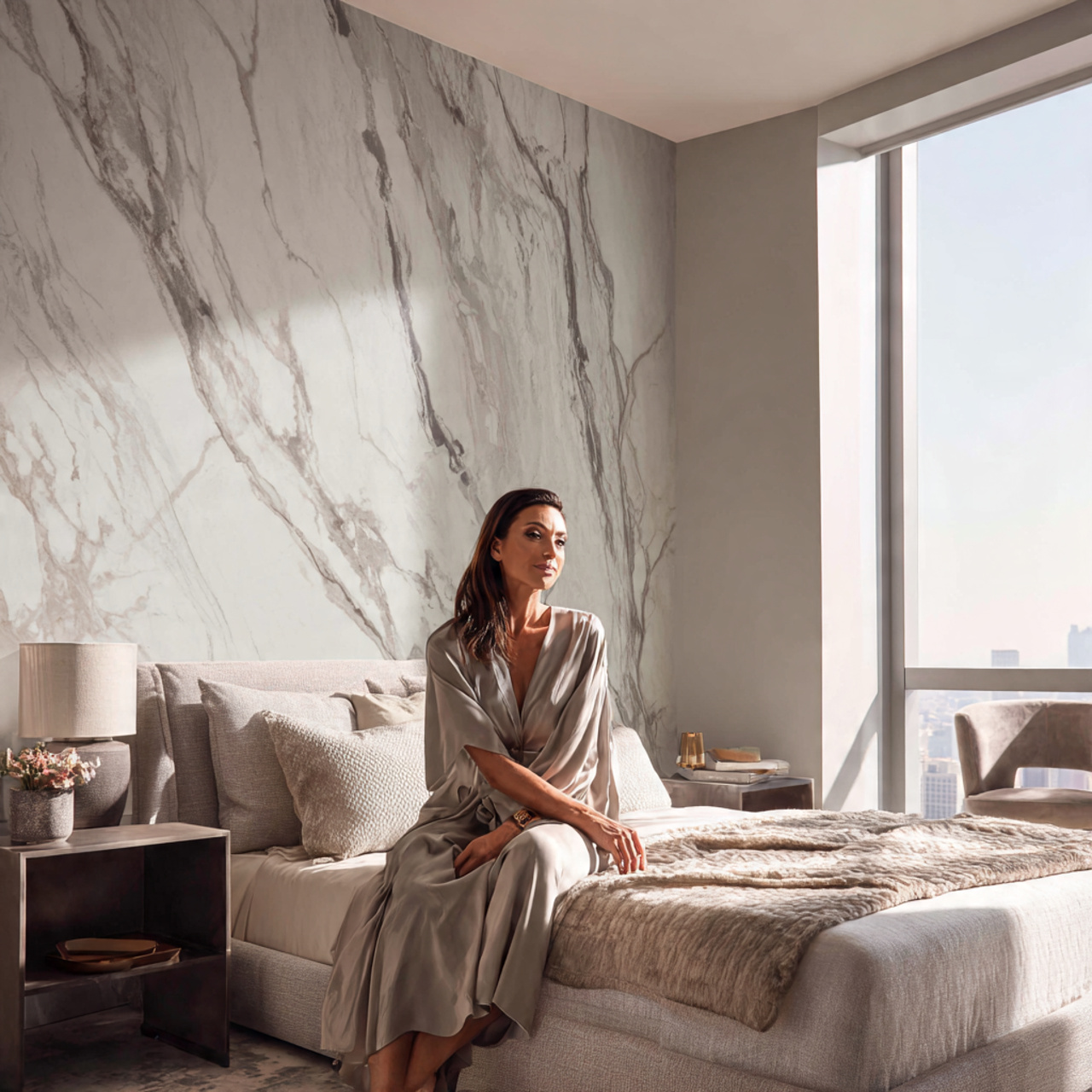 25 Bedroom Wallpaper Ideas That Instantly Transform Your Space 20 bedroom wallpaper ideas inspired by contemporary marble