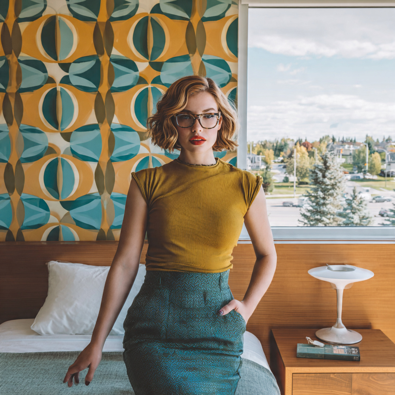 25 Bedroom Wallpaper Ideas That Instantly Transform Your Space 23 bedroom wallpaper ideas with mid century modern 1