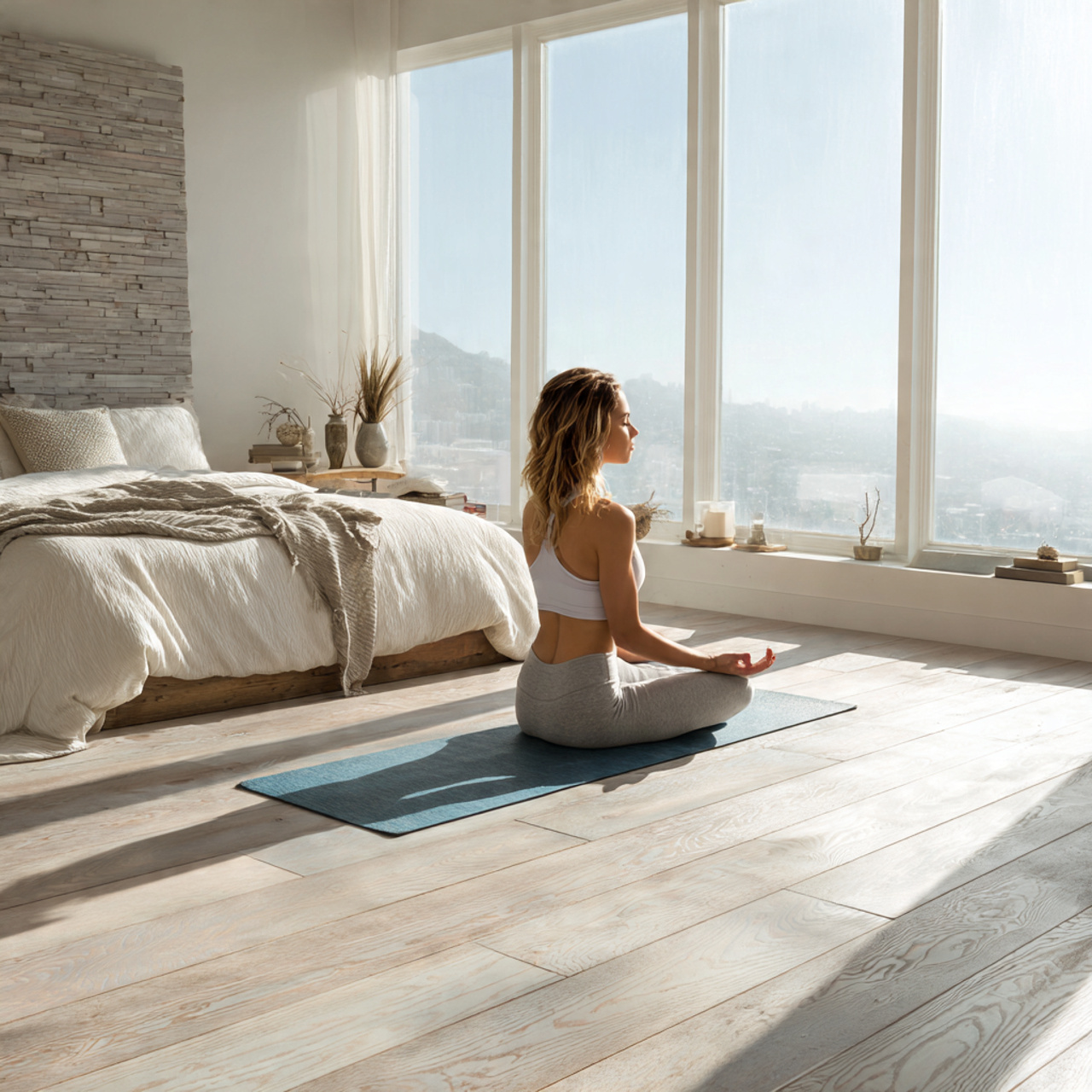 25 Bedroom Flooring Ideas That Inspire Serenity & Elegance 16 bright and airy bedroom with bleached ash