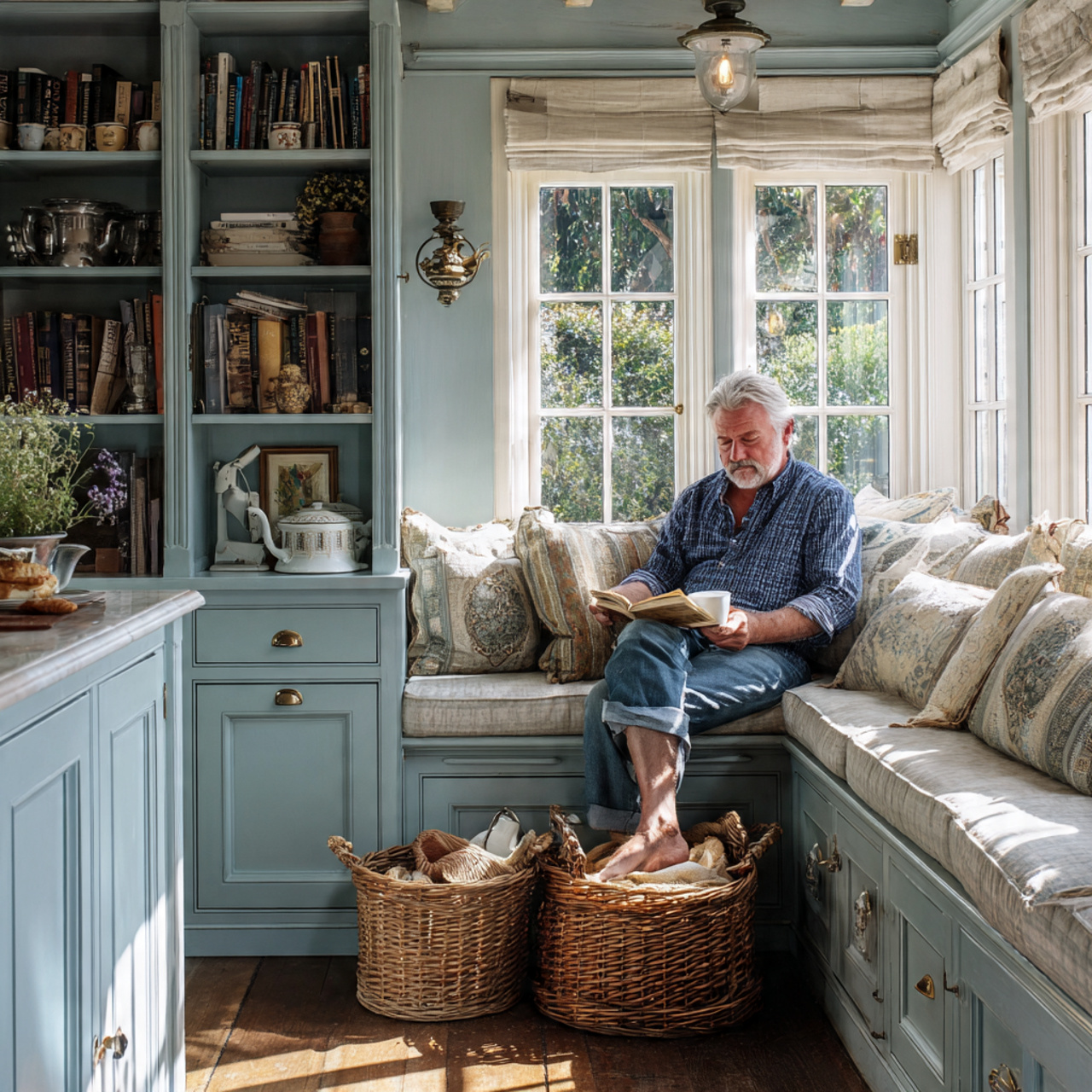 25 Best Country Kitchen Design Ideas to Transform Your Space 17 bright country kitchen with a built in window